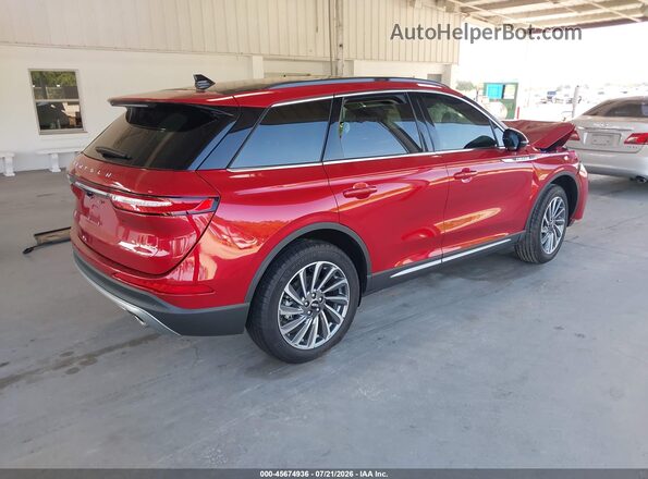 5LMCJ2CA1SUL08275 2025 LINCOLN CORSAIR Red Հետևի աջ