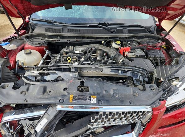 5LMCJ2D93NUL04298 2022 LINCOLN CORSAIR Red ძრავის განყოფილების ხედი