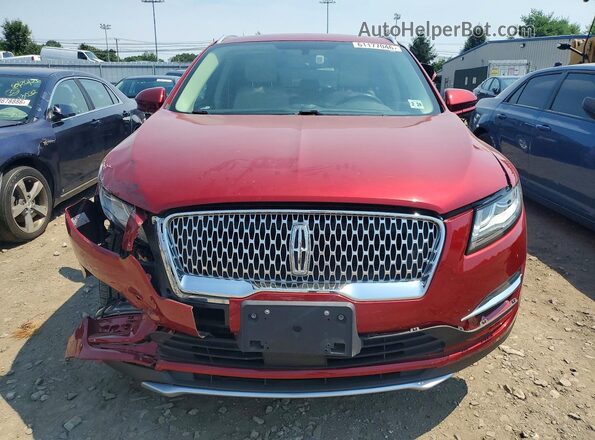 5LMCJ2D94KUL12955 2019 LINCOLN MKC Red წინა ხედი
