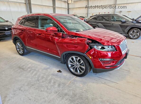 5LMCJ2D95KUL18585 2019 LINCOLN MKC Red Առջևի աջ