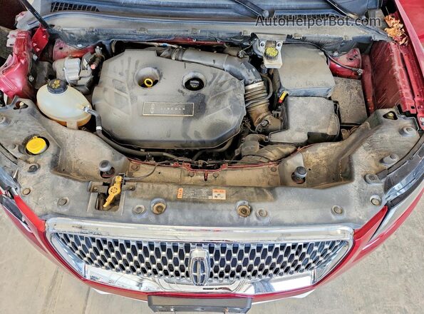 5LMCJ2D95KUL18585 2019 LINCOLN MKC Red Սալոնի հետևի տեսք