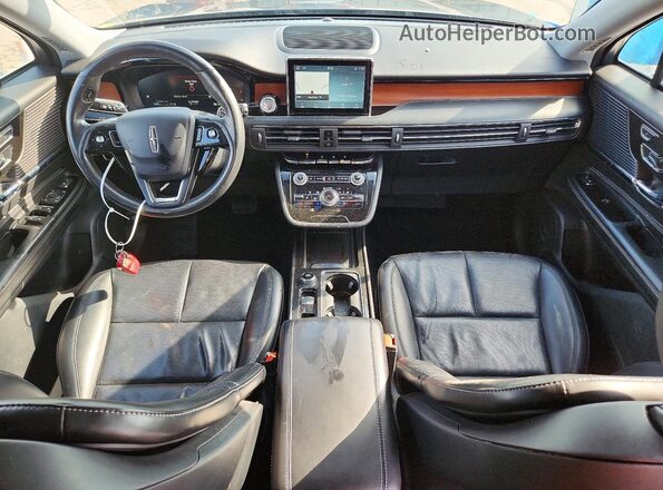 5LMCJ2D95NUL01810 2022 LINCOLN CORSAIR Gray Dashboard view