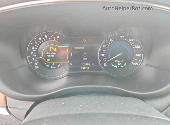 5LMCJ2D96HUL67853 2017 LINCOLN MKC Gray Instrument cluster view