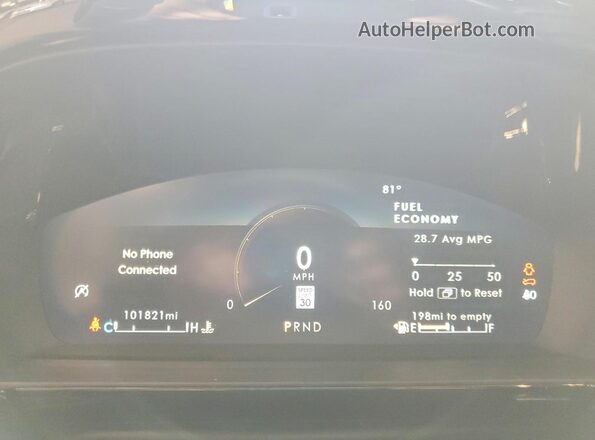 5LMCJ2D96MUL13043 2021 LINCOLN CORSAIR Black Instrument cluster view