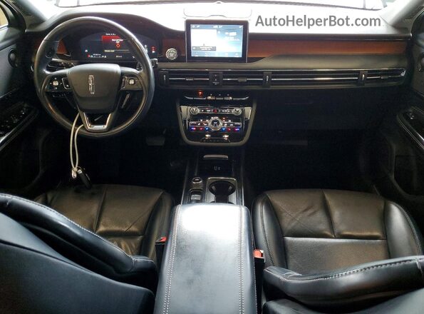 5LMCJ2D96MUL13043 2021 LINCOLN CORSAIR Black Dashboard view