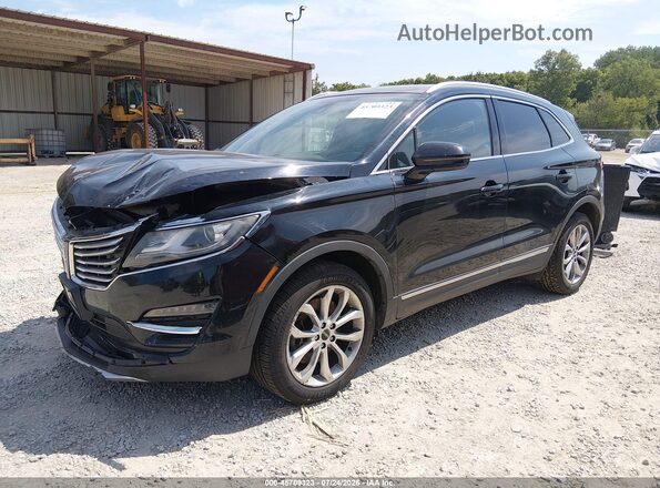 5LMCJ2D97GUJ10909 2016 LINCOLN MKC Black Առջևի ձախ երեք քառորդ տեսարան