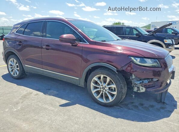 5LMCJ2D97KUL34089 2019 LINCOLN MKC Burgundy Przód prawy