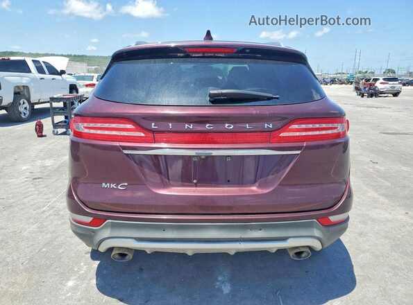 5LMCJ2D97KUL34089 2019 LINCOLN MKC Burgundy Widok z tyłu