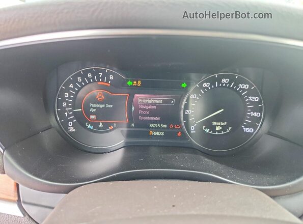 5LMCJ2D99KUL45871 2019 LINCOLN MKC Black Вид щитка приладів