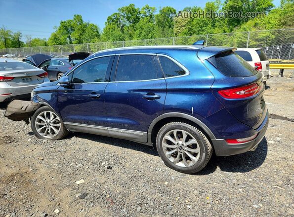 5LMCJ2D9XHUL46553 2017 LINCOLN MKC Blue Trasero izquierdo