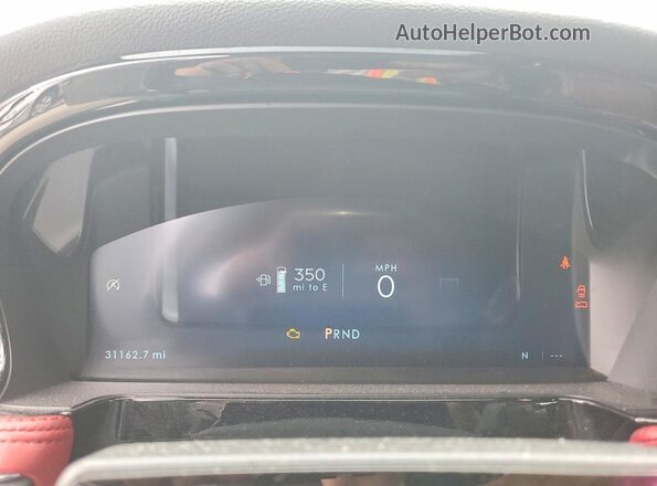 5LMCJ2DA0PUL04613 2023 LINCOLN CORSAIR Maroon Instrument cluster view