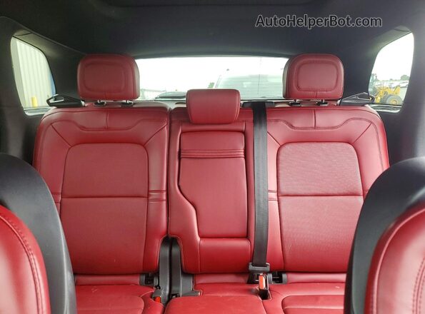 5LMCJ2DA0PUL04613 2023 LINCOLN CORSAIR Maroon Rear seats view