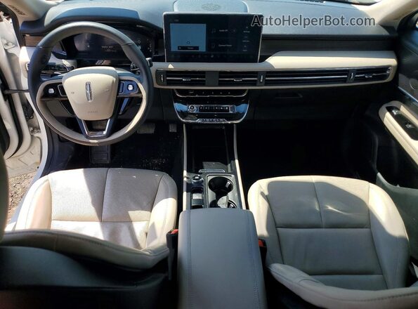 5LMCJ2DA3SUL03268 2025 LINCOLN CORSAIR White Vista del salpicadero
