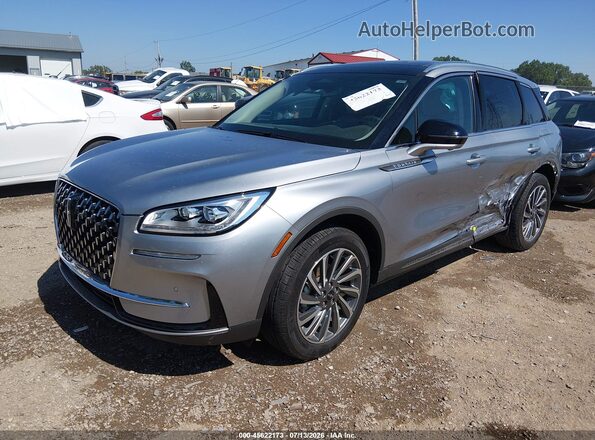 5LMCJ2DA5RUL22107 2024 LINCOLN CORSAIR Silver Vista tres cuartos delantera izquierda