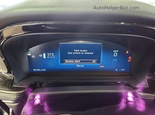 5LMCJ2DAXPUL25632 2023 LINCOLN CORSAIR Black Instrument cluster view
