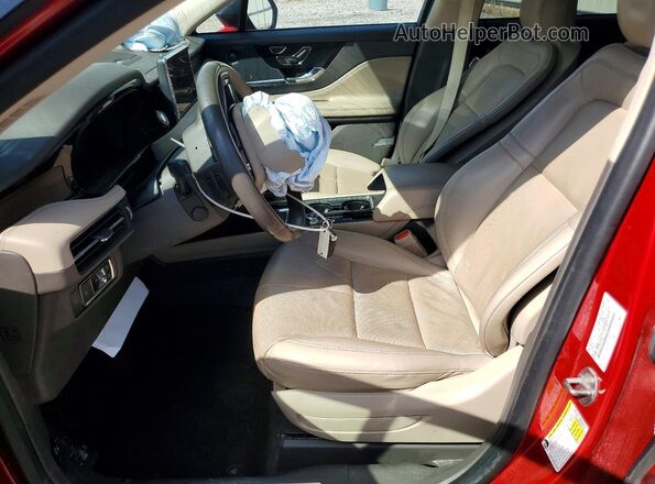 5LMCJ2DH1MUL01602 2021 LINCOLN CORSAIR Red წინა სალონის ხედი