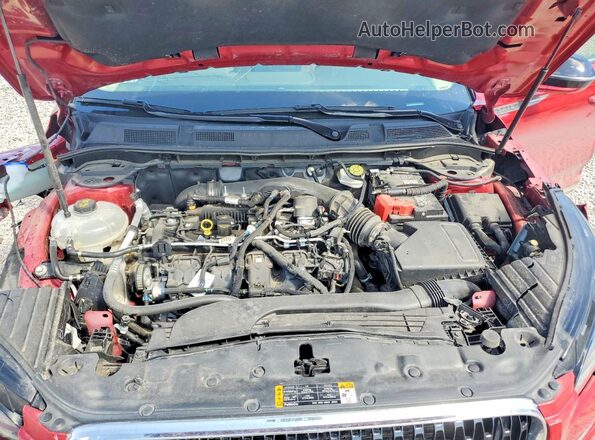 5LMCJ2DH1MUL01602 2021 LINCOLN CORSAIR Red უკანა სალონის ხედი