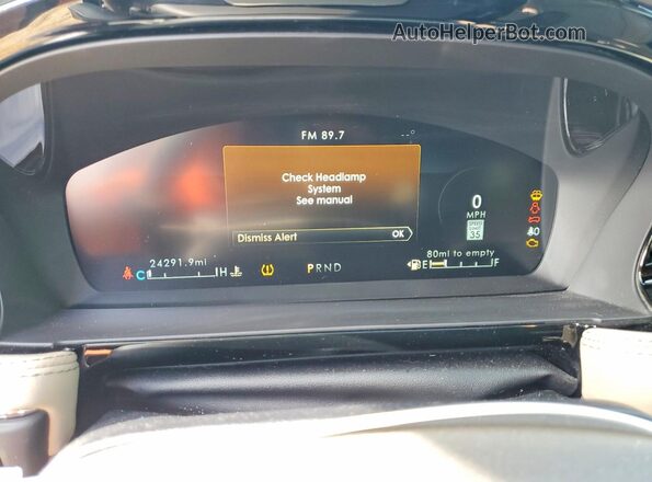 5LMCJ2DH2LUL04278 2020 LINCOLN CORSAIR Black Вид щитка приладів