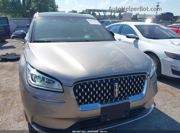 5LMCJ2DH8LUL09615 2020 LINCOLN CORSAIR Tan Вид щитка приладів