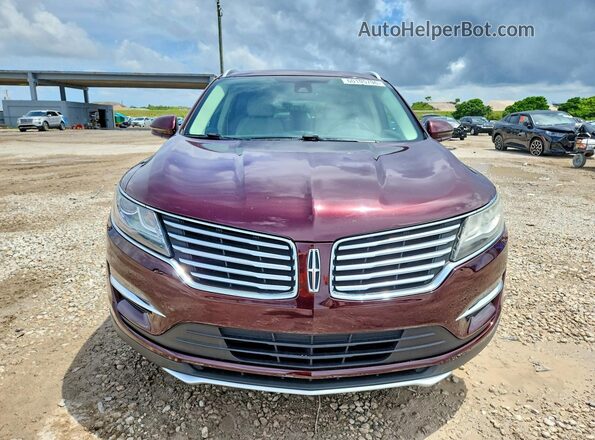 5LMCJ3C90HUL00382 2017 LINCOLN MKC Бордовый Вид спереди