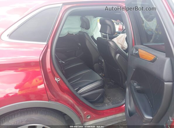 5LMCJ3C91GUJ10976 2016 LINCOLN MKC Red VIN კოდის სტიკერის ხედი