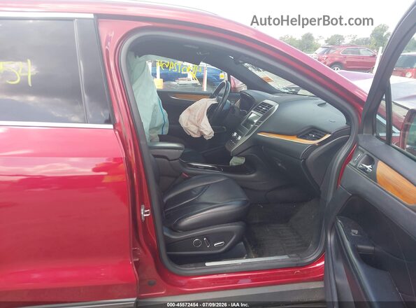 5LMCJ3C91GUJ10976 2016 LINCOLN MKC Red წინა სალონის ხედი