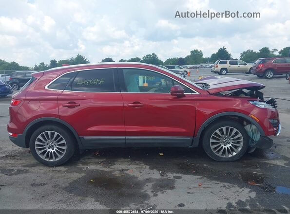 5LMCJ3C91GUJ10976 2016 LINCOLN MKC Red უკანა სალონის ხედი