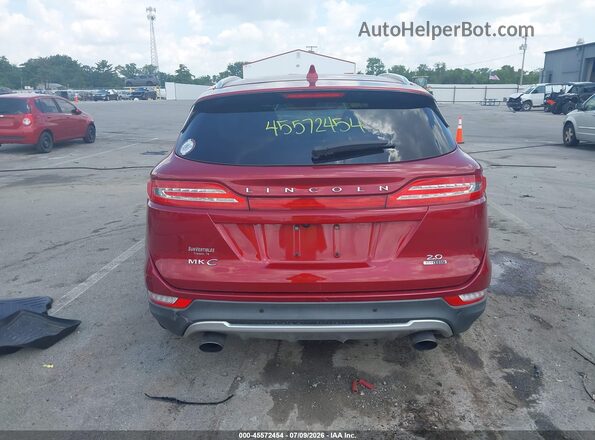 5LMCJ3C91GUJ10976 2016 LINCOLN MKC Red 