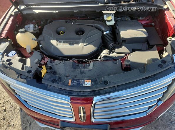 5LMCJ3C91JUL19531 2018 LINCOLN MKC Красный Вид подкапотного пространства
