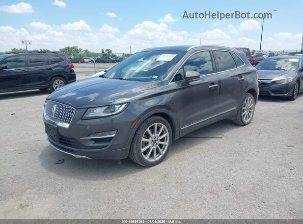 5LMCJ3C91KUL25945 2019 LINCOLN MKC Gray Передня ліва чверть