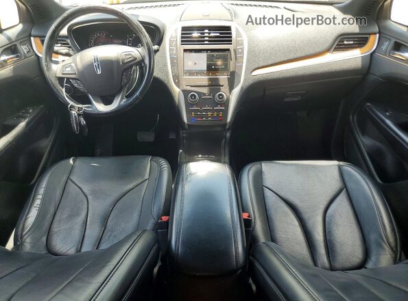 5LMCJ3C93HUL14468 2017 LINCOLN MKC Black Вид панелі приладів