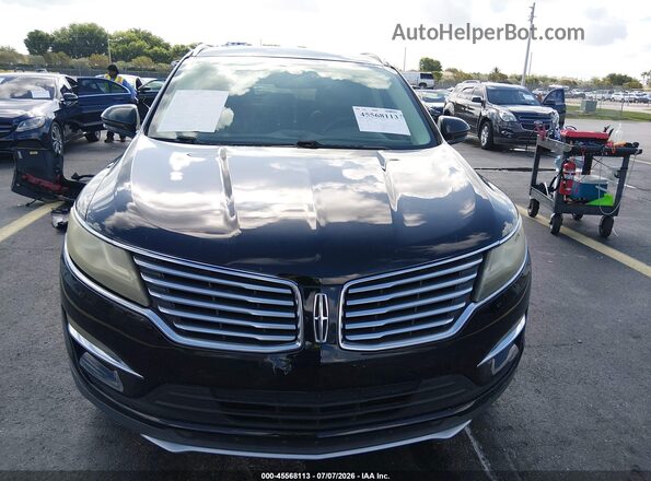 5LMCJ3C95GUJ00645 2016 LINCOLN MKC Black Widok wnętrza z tyłu