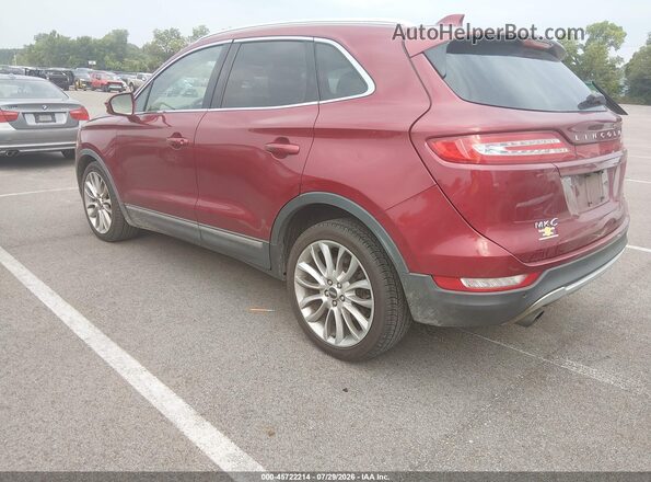 5LMCJ3C96GUJ26798 2016 LINCOLN MKC Red Rear left