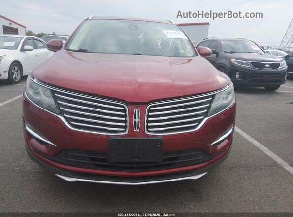 5LMCJ3C96GUJ26798 2016 LINCOLN MKC Red Instrument cluster view