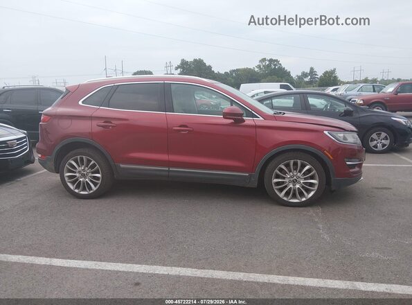 5LMCJ3C96GUJ26798 2016 LINCOLN MKC Red Rear interior view