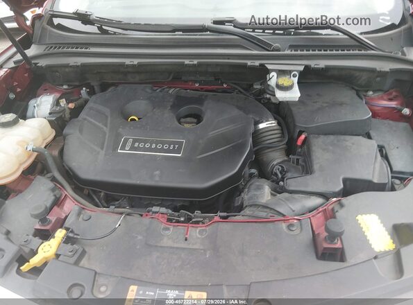 5LMCJ3C96GUJ26798 2016 LINCOLN MKC Red Rear view