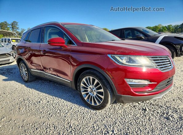 5LMCJ3C96GUJ28664 2016 LINCOLN MKC Red Առջևի աջ