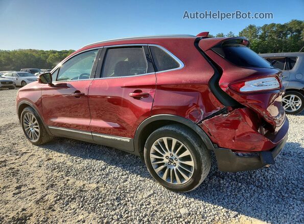 5LMCJ3C96GUJ28664 2016 LINCOLN MKC Red Հետևի ձախ