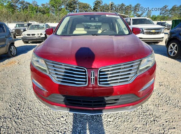 5LMCJ3C96GUJ28664 2016 LINCOLN MKC Red Դիմացի տեսք