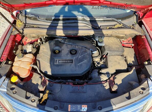 5LMCJ3C96GUJ28664 2016 LINCOLN MKC Red Շարժիչի բաժամունքի տեսք