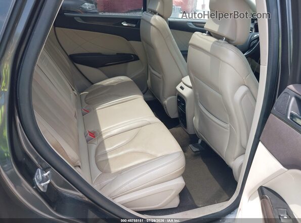 5LMCJ3C96KUL16898 2019 LINCOLN MKC Gray Vista de la etiqueta del VIN