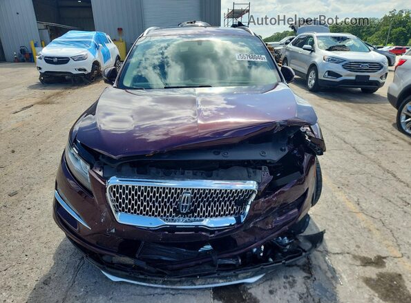 5LMCJ3C96KUL50257 2019 LINCOLN MKC Burgundy Դիմացի տեսք
