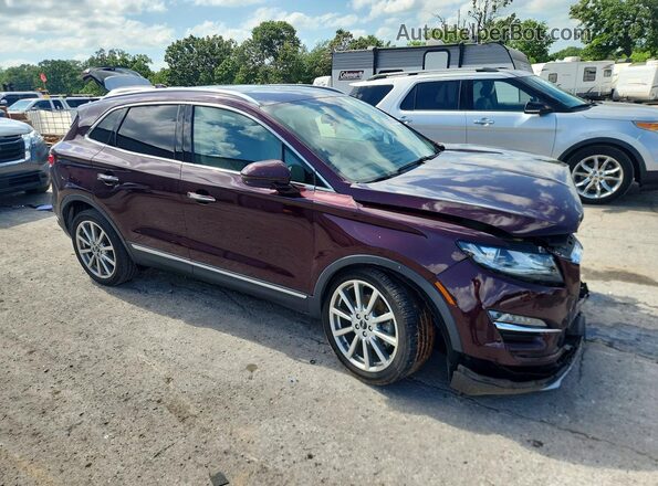 5LMCJ3C96KUL50257 2019 LINCOLN MKC Burgundy Առջևի աջ