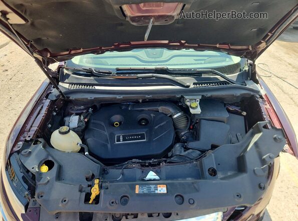 5LMCJ3C96KUL50257 2019 LINCOLN MKC Burgundy Շարժիչի բաժամունքի տեսք