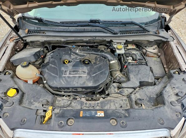 5LMCJ3C97KUL15565 2019 LINCOLN MKC Tan Вид підкапотного простору