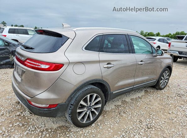 5LMCJ3C97KUL15565 2019 LINCOLN MKC Tan Задня права чверть