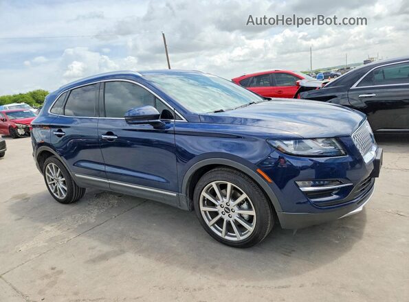 5LMCJ3C97KUL17607 2019 LINCOLN MKC Синий Передняя правая четверть
