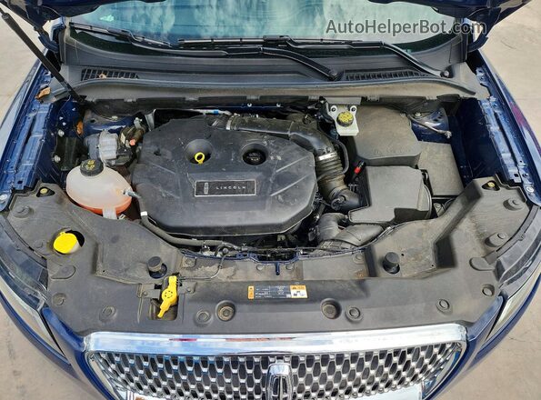 5LMCJ3C97KUL17607 2019 LINCOLN MKC Синий Вид подкапотного пространства