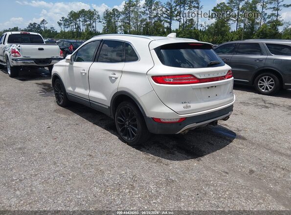 5LMCJ3C98HUL21139 2017 LINCOLN MKC Белый Задняя левая четверть