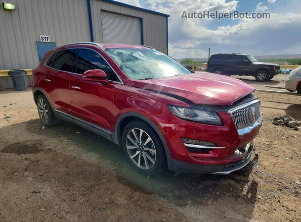 5LMCJ3C98KUL21889 2019 LINCOLN MKC Красный Передняя правая четверть